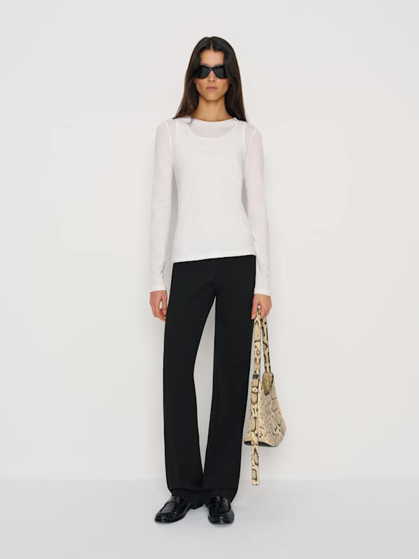 Seline Knit Top - White